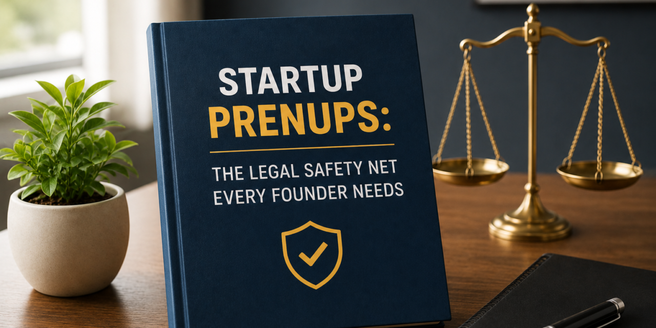 Startup Prenups: The Legal Safety Net Every Founder Needs