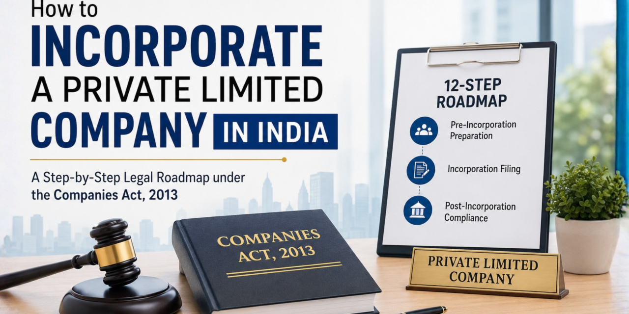 How to Incorporate a Private Limited Company in India (2026)